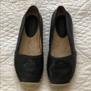 Coach Leather Espadrilles